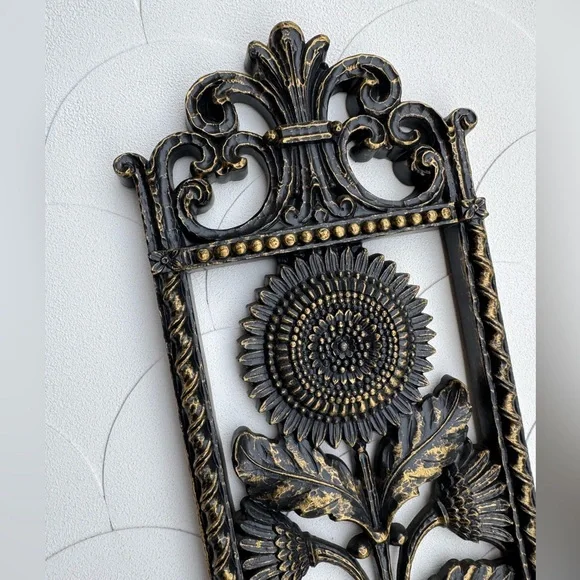 VINTAGE MCM Homco Flower Wall Plaque - Picture 2 of 8